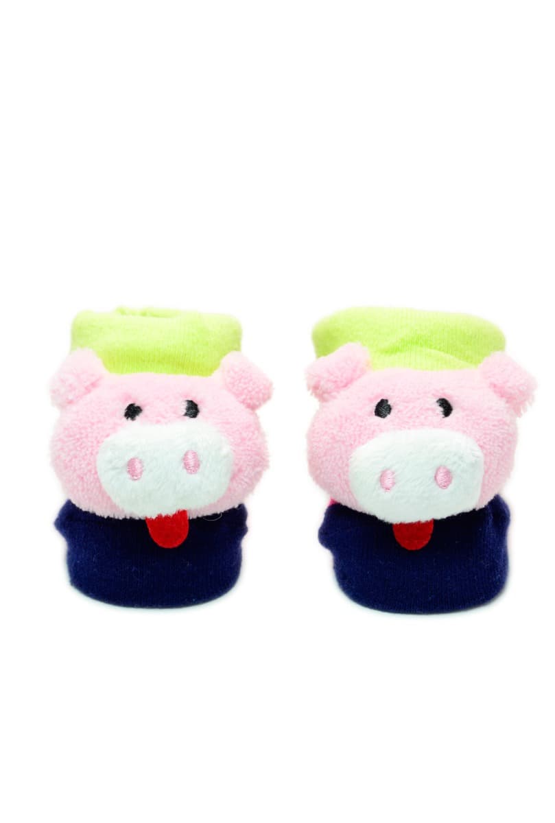 Baby"s Pig Socks Pink