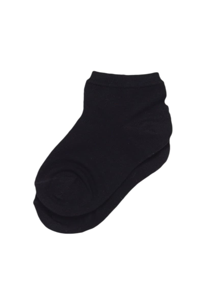 Kids Short Sock Black