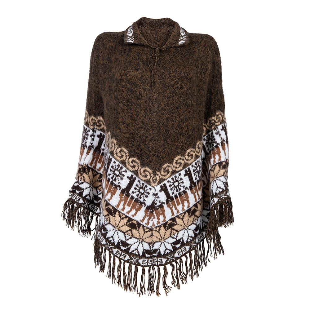 Wool coat soft brown