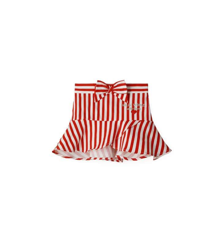 BABY GIRL"S SKIRT-Red