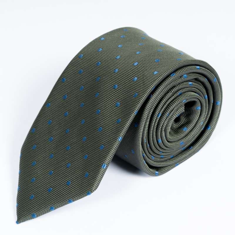 D.Olive Dotty Tie