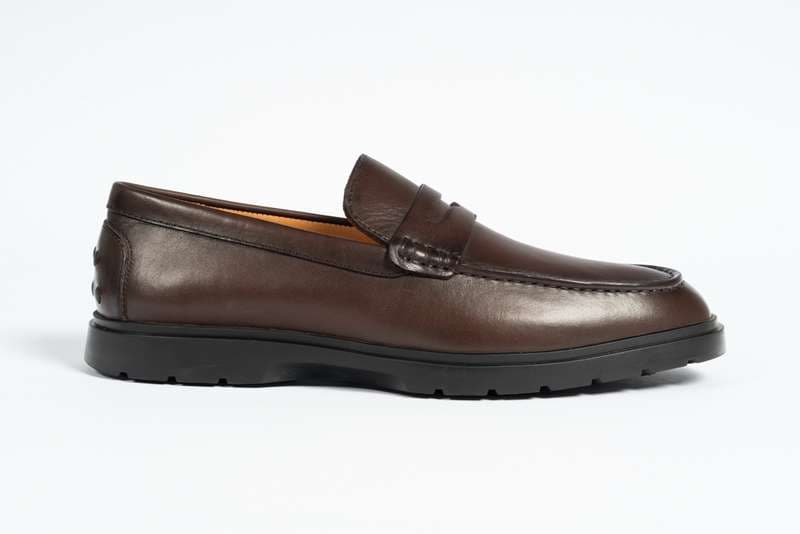 Coffee Penny Soft Loafer
