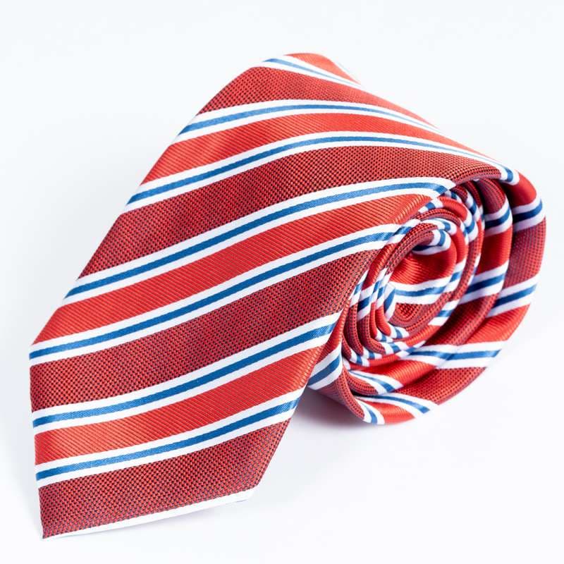 Red Striped Tie