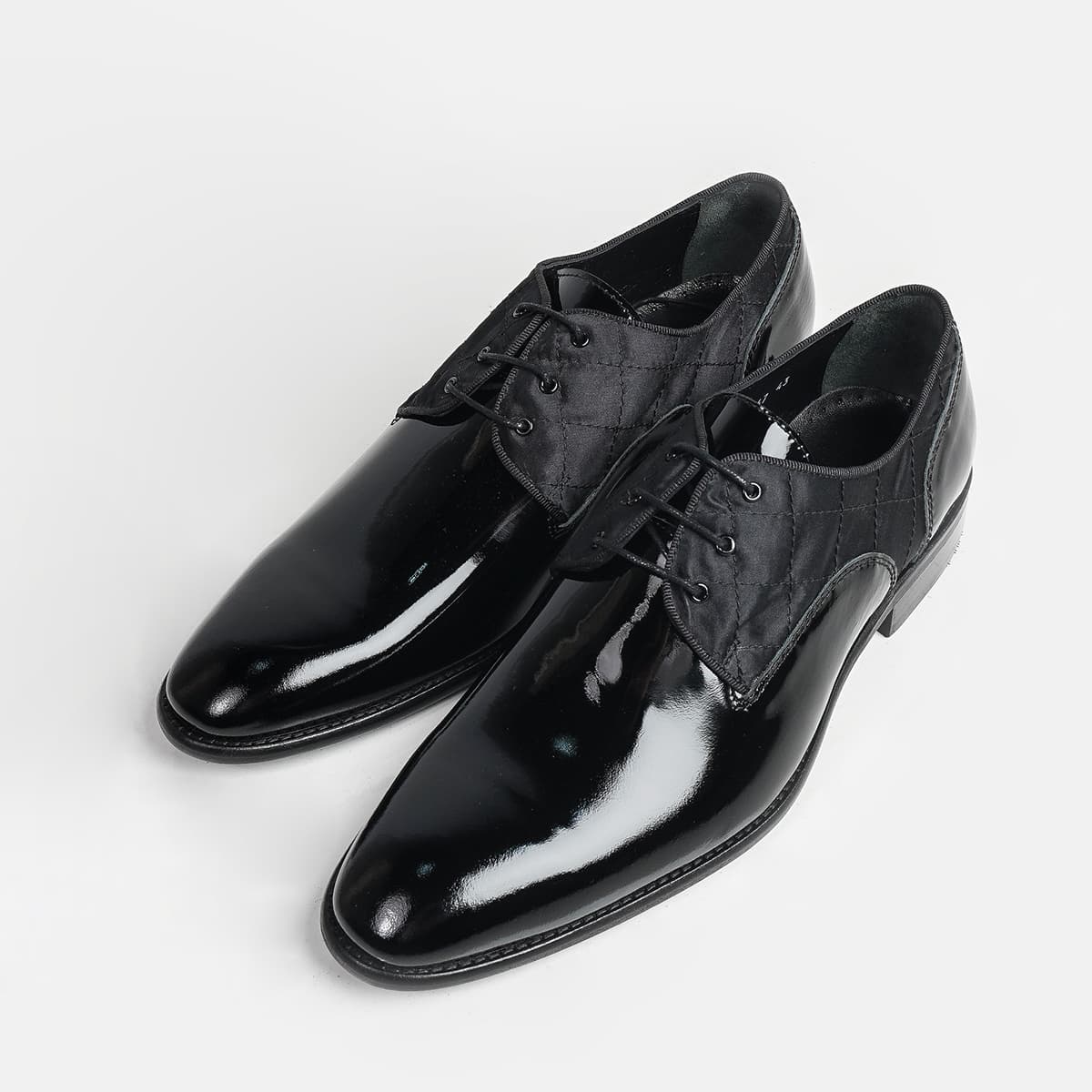 Black Lace-up Tuxedo