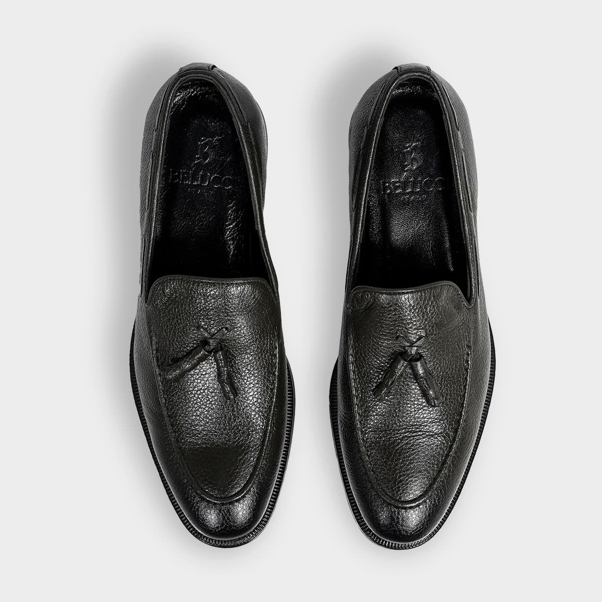 Haki Tassel Loafer