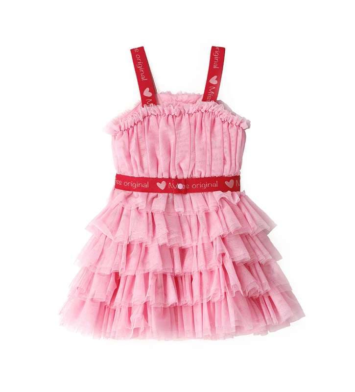 GIRL"S DRESS-Pink