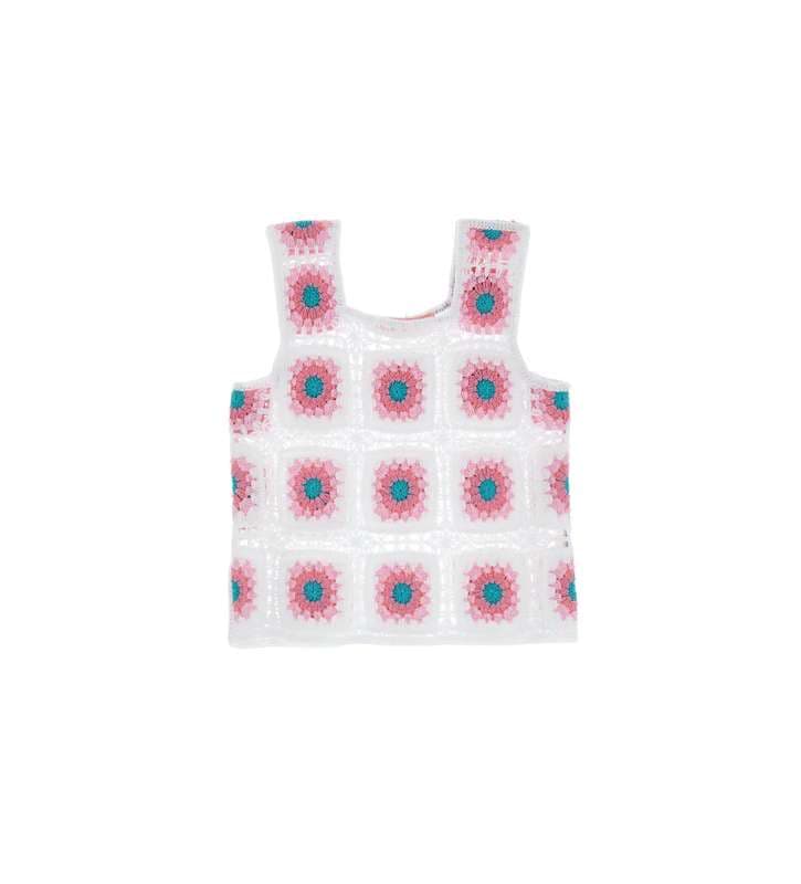 GIRL"S KNITWEAR-White