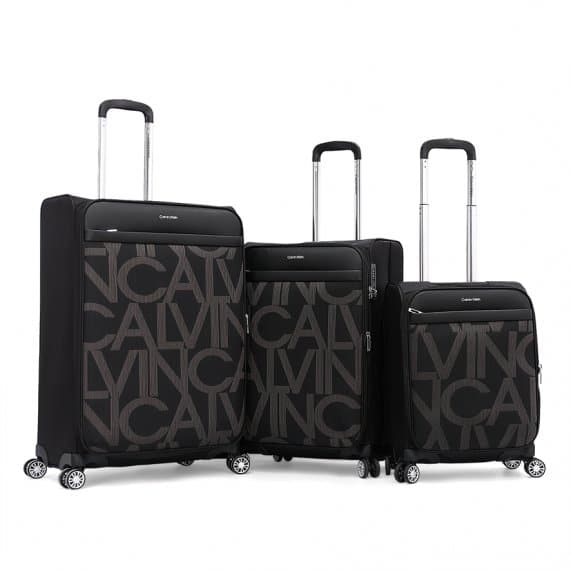Calvin Klein Gabriana Luggage Large Size Black color