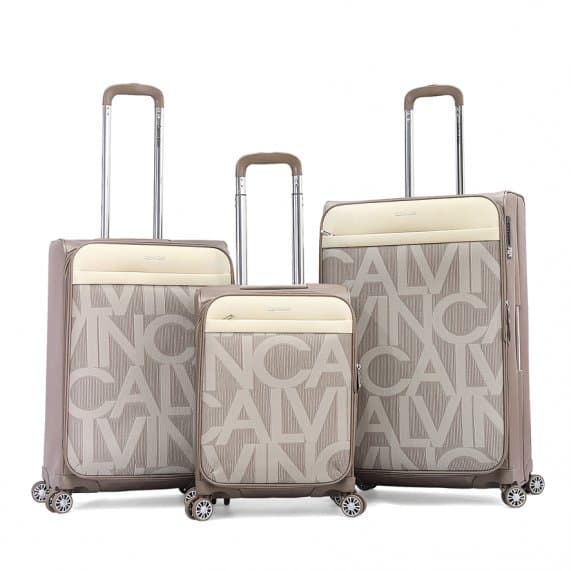 Calvin Klein Gabriana Luggage Large Size Mushroom color