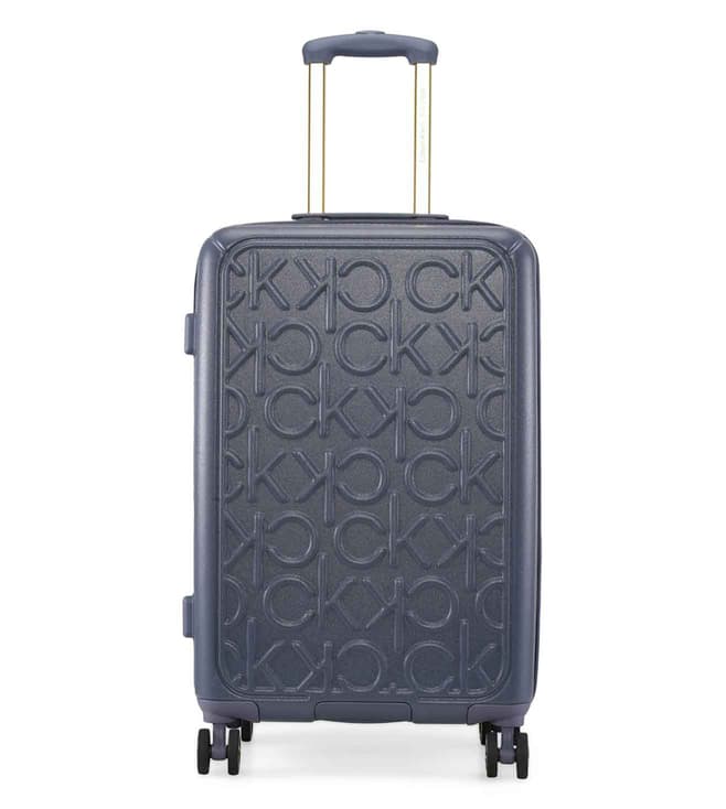 Calvin Klein Big Monogram color Denim Large Size Luggage