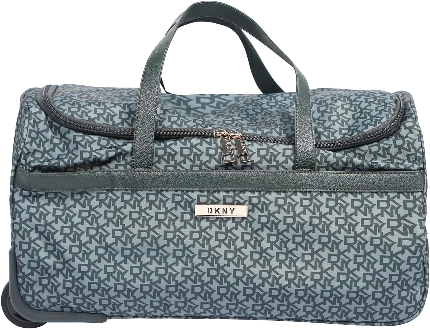 DKNY VINTAGE SIGNATURE WHEELED Duffle Bag