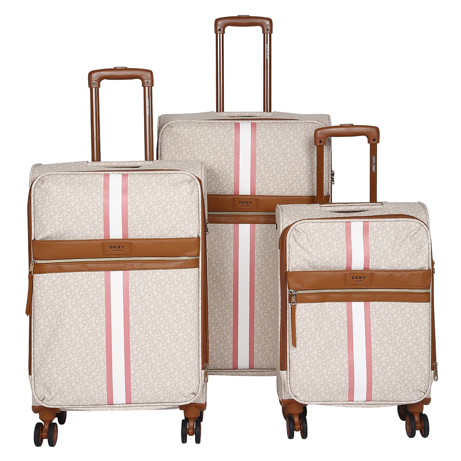 DKNY SIGNATURE STRIP CREAM Luggage