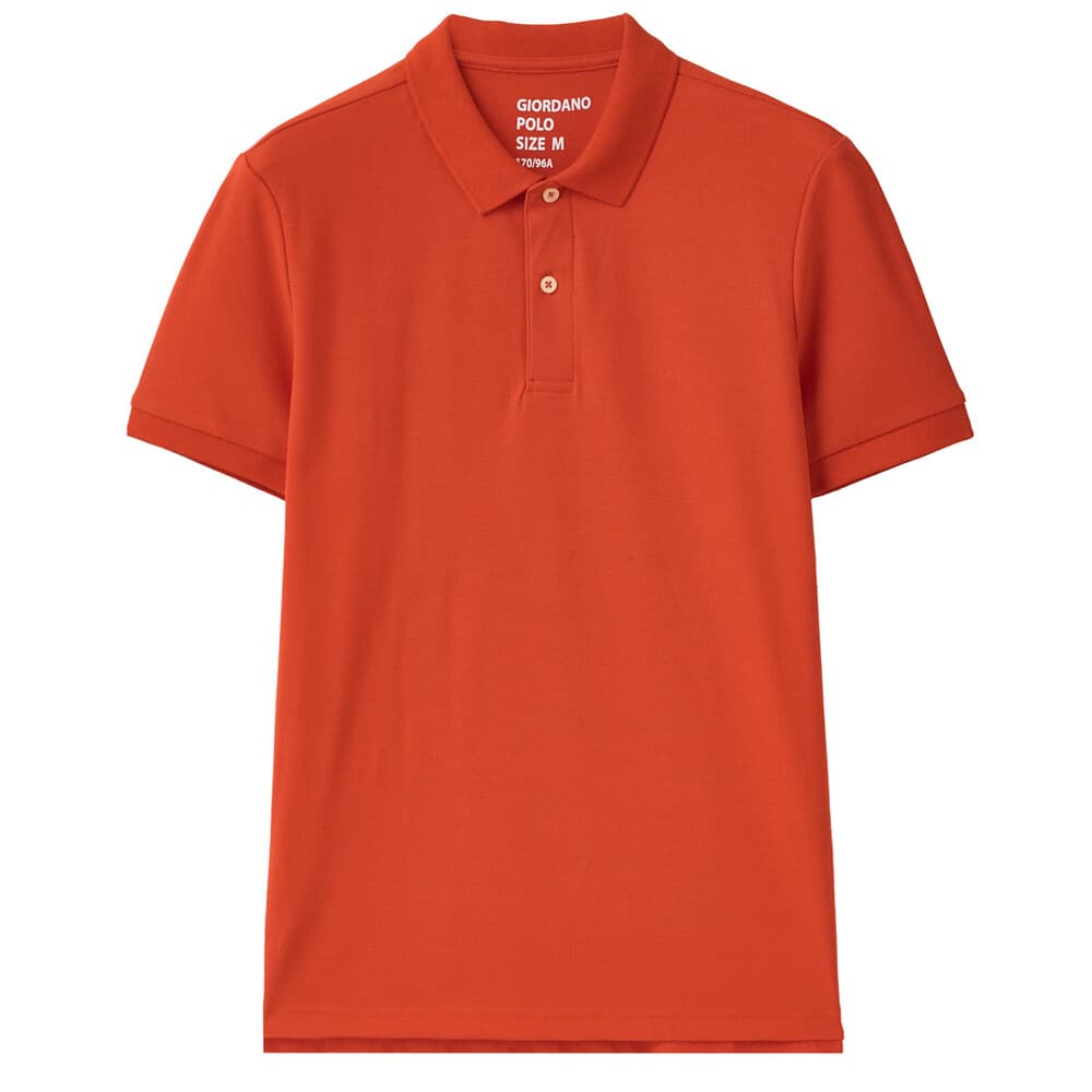 Men Solid CVC Polo