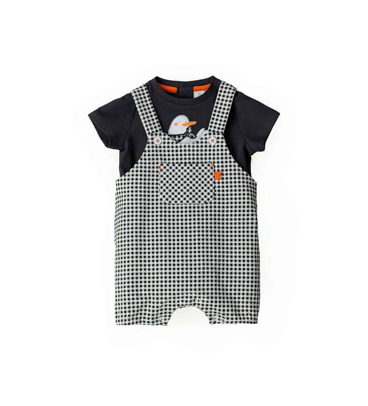 NEWBORN SET-dungarees