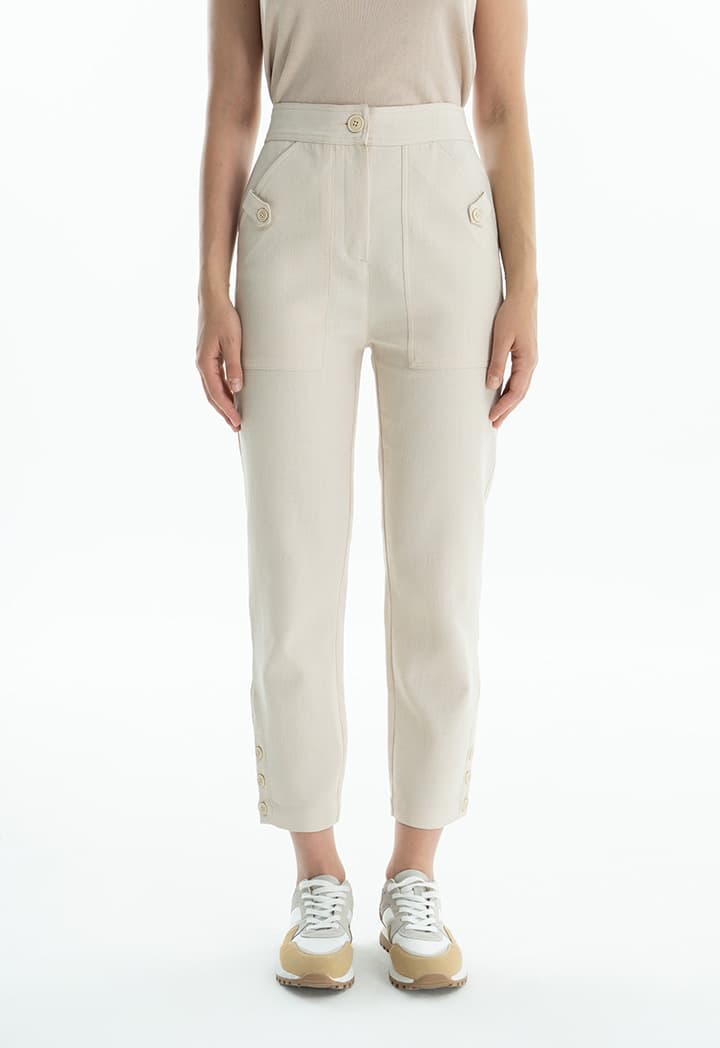 TROUSER - MED,BEIGE
