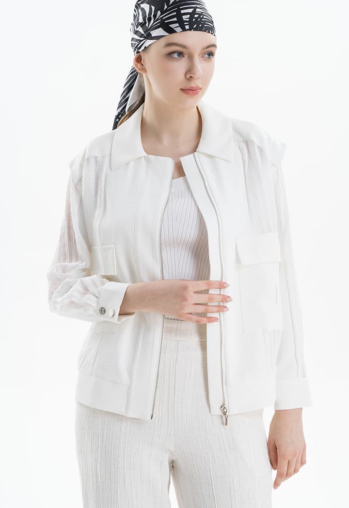NORMAL COATS - OFF  WHITE – XS