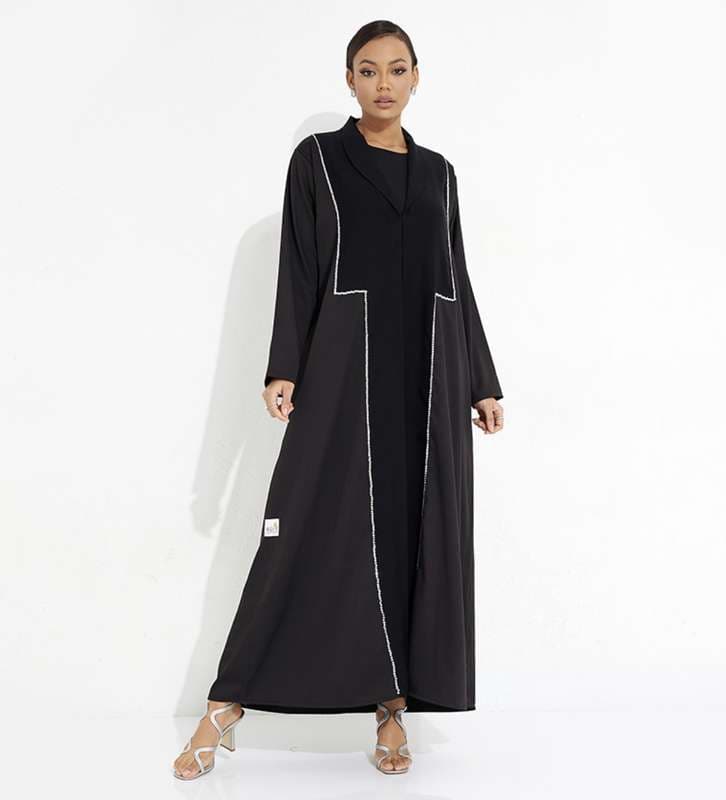 Black Jeans Abaya