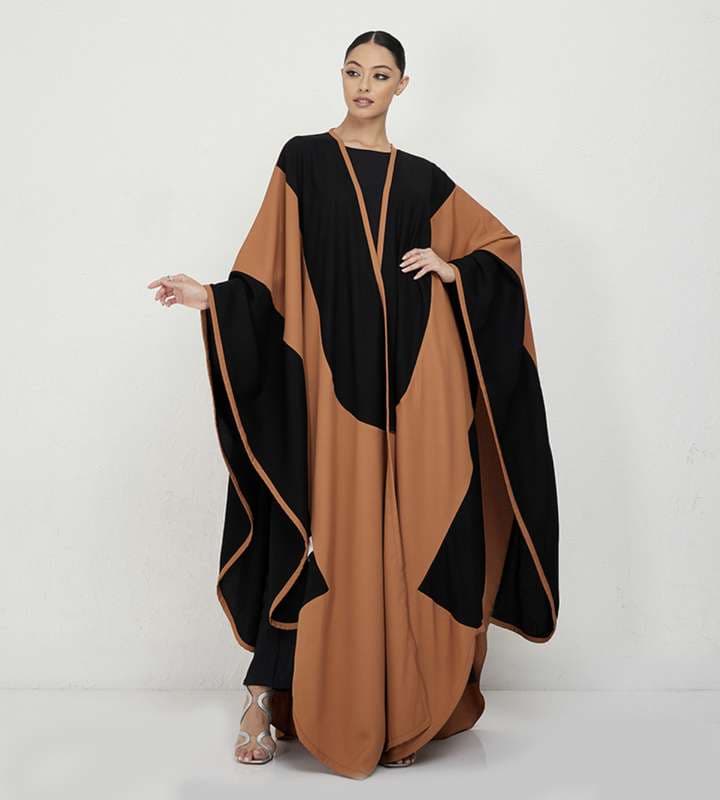 Orange Islamic Abaya