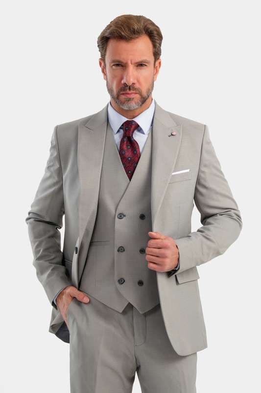 Men"s suits Gray-Suits67993