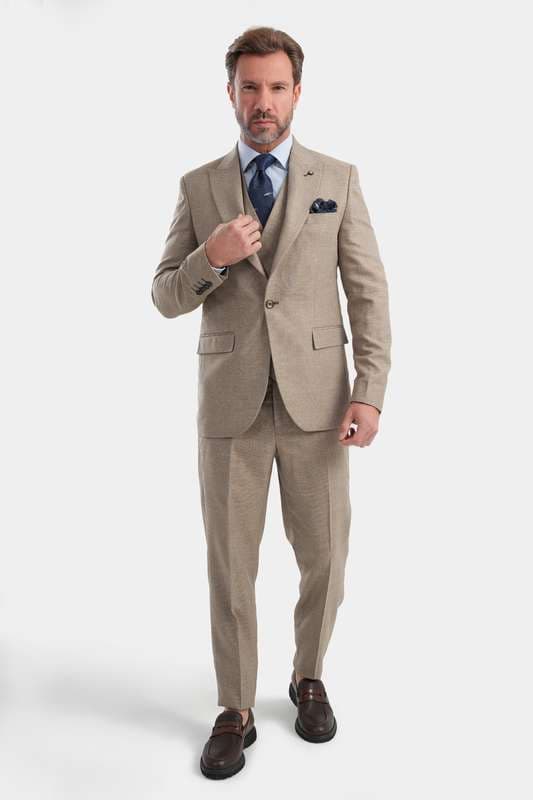Men"s suits Beige-Suits69205