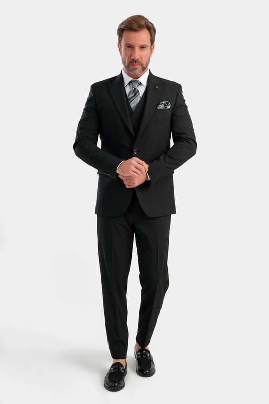 Men"s suits Black-Suits69301
