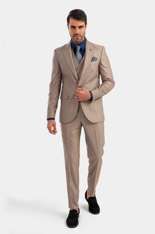 Men"s suits Beige-Suits69349