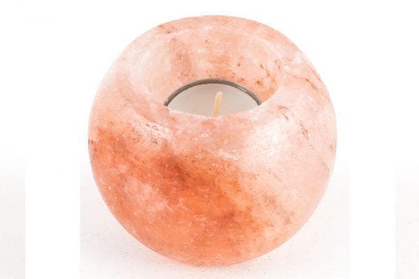 Himalayan Salt Ball Candle Holder