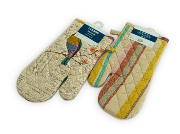 COLONIAL OVEN MITTEN 17X33CM 1PC