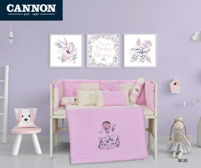 COTTON COMFORTER BABY 7PC