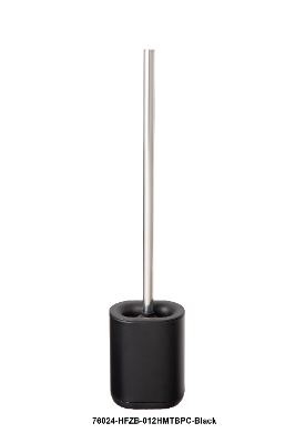 TOILET BRUSH 11X8X53 CM IRON POWDER COATING. BLACK D