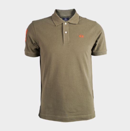 Men"s regular fit short-sleeved polo shirt