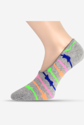 Women"s 1923 No Show Sock Silver