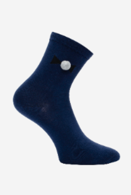 Women"s Hand Made Sock One Size Navy