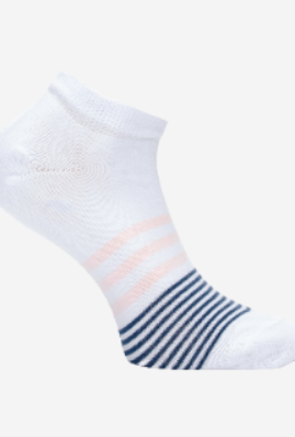 Women"s Patterned Short Sock One Size COL1