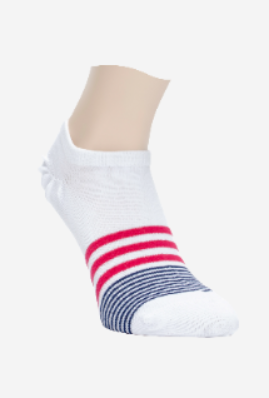 Women"s Patterned Short Sock One Size COL2