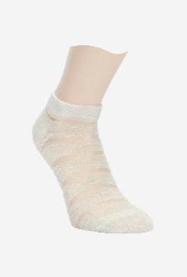 Women Printed Ankle High Off-white