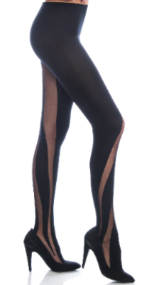 Women"s Spiral Tight Black