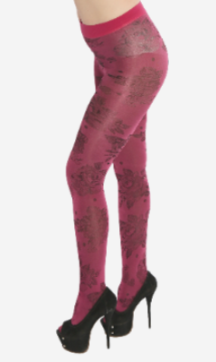 Women"s Suade Tight Vinous