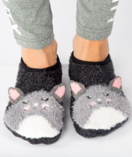 Women"s Home Slippers Gray Free size