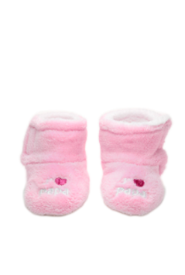 Baby"s Love Papa Winter Slipper Pink S- 6/12