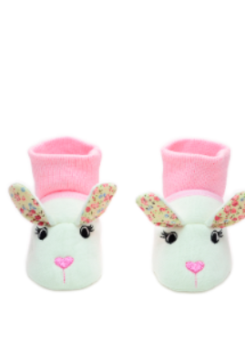 Baby"s Mouse Winter Slipper Pink-White S - 0/6