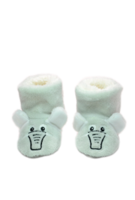 Baby"s Elephant Winter Slipper Gray S-0/9