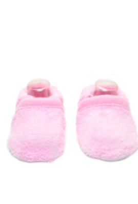Baby"s Winter Slipper Pink S- 6/12 M