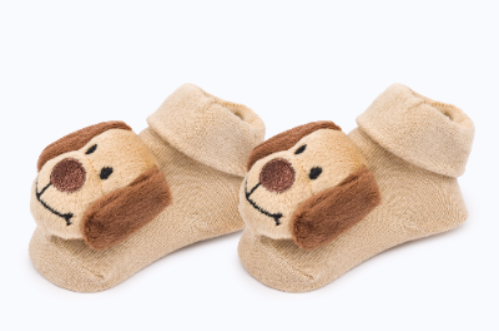 Baby"s Funky Socks Beige S-12/24