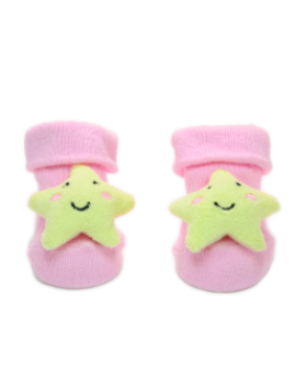 Baby"s Star Socks Pink