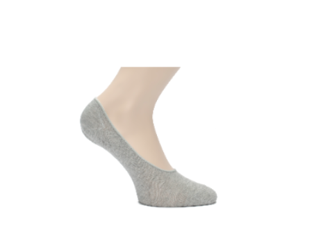 Men"s Now Show Sock With Elastic Band Silver 40/42