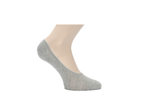 Men"s Now Show Sock With Elastic Band Silver 43/45