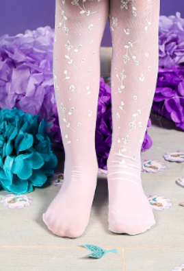 Girl"s Brode Tight Vanilia 2/3 Y