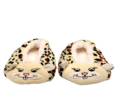 Kids Tiger Faces Witner Slipper Tiger - MEDIUM