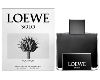Loewe Solo Platinum For Men Eau De Toilette